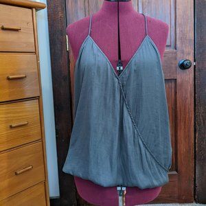 Silky Spaghetti Strap Top sz XL